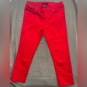 White House Black Market Crop Skinny Jeans